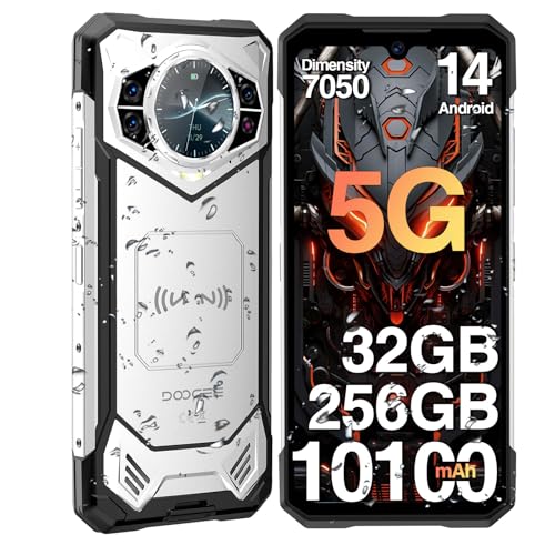 【Dimensity 7050 新登？ Android14 5G スマホ】 DOOGEE S200 SIMフリー スマートフォン 本体 32GB RAM+256GB+2TB拡張可能 6.7インチ 大画 Amazon | 【Dimensity 7050 新登场 Android14 5G スマホ】 DOOGEE S200